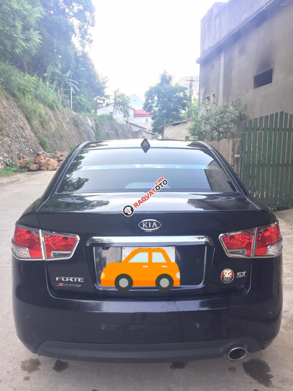 Bán Kia Forte SX năm sản xuất 2011, màu đen-1