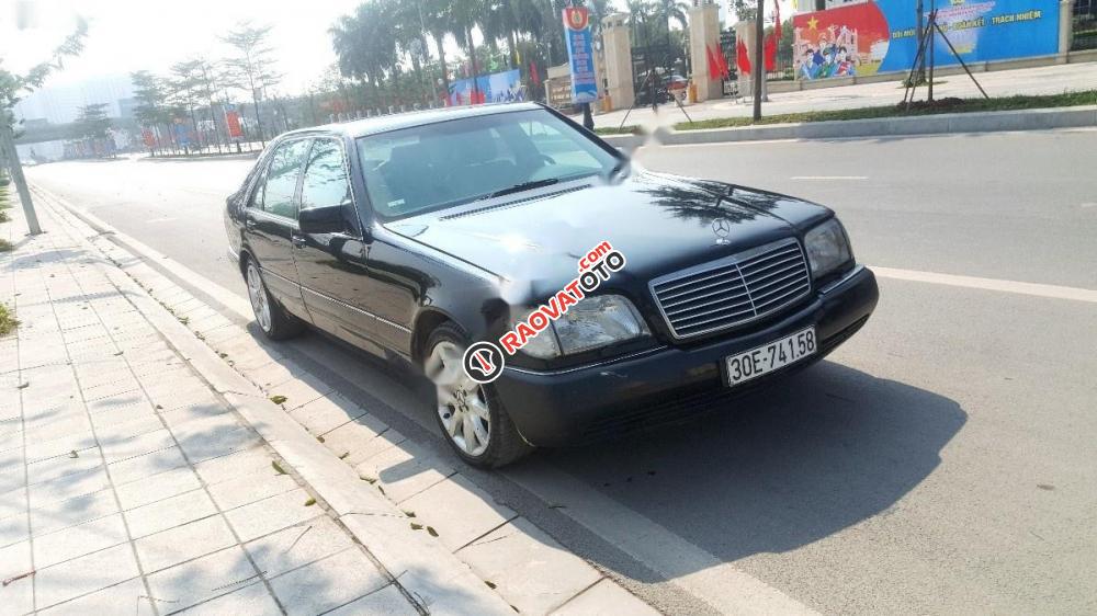 Cần bán gấp Mercedes S500 1995, màu đen, nhập khẩu, giá 250tr-3