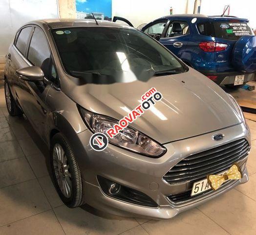 Bán Ford Fiesta 1.0 Ecoboost đời 2014, màu xám  -4