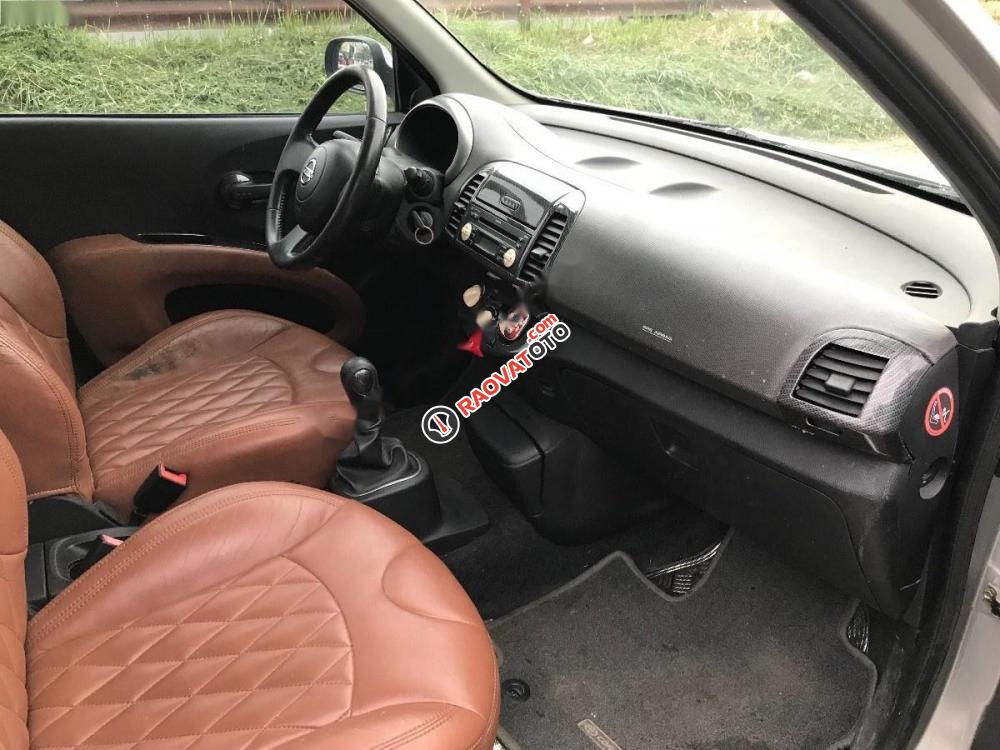 Bán ô tô Nissan Micra 1.2 MT 2005, màu bạc, nhập khẩu còn mới, giá 220tr-8