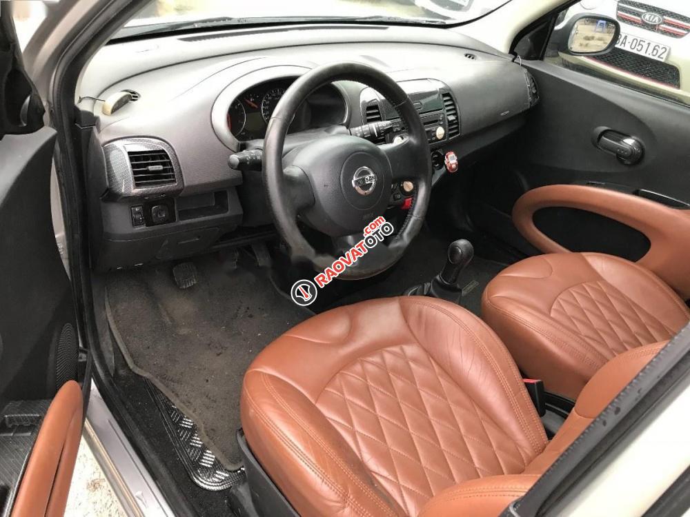 Bán ô tô Nissan Micra 1.2 MT 2005, màu bạc, nhập khẩu còn mới, giá 220tr-6