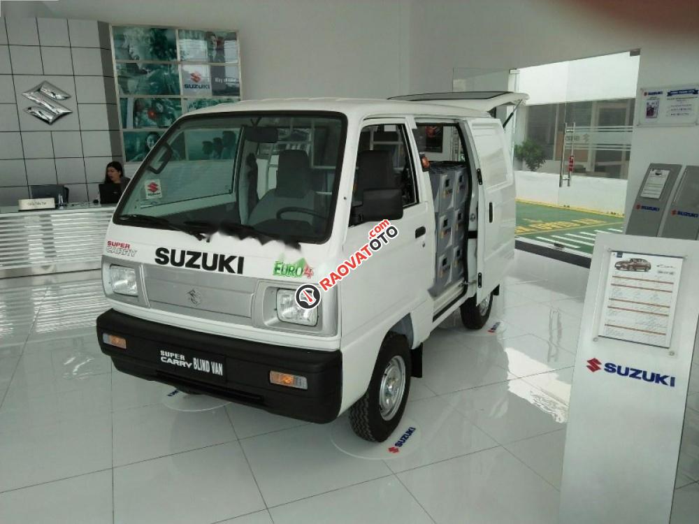 Cần bán xe Suzuki Blind Van năm 2017, màu trắng, 293tr-1