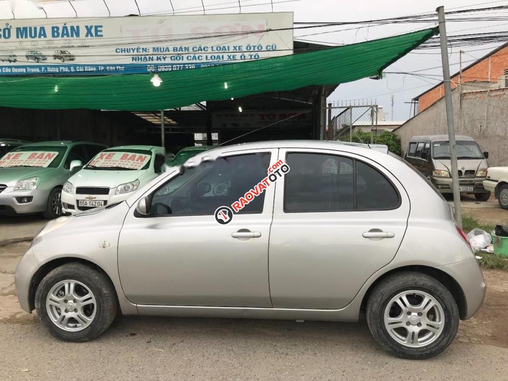 Bán ô tô Nissan Micra 1.2 MT 2005, màu bạc, nhập khẩu còn mới, giá 220tr-2