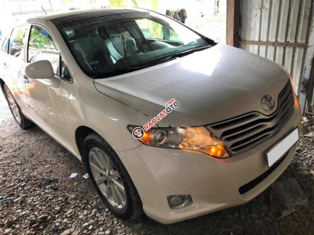 Bán Toyota Venza 2.7AT 2010, màu trắng, xe nhập-1