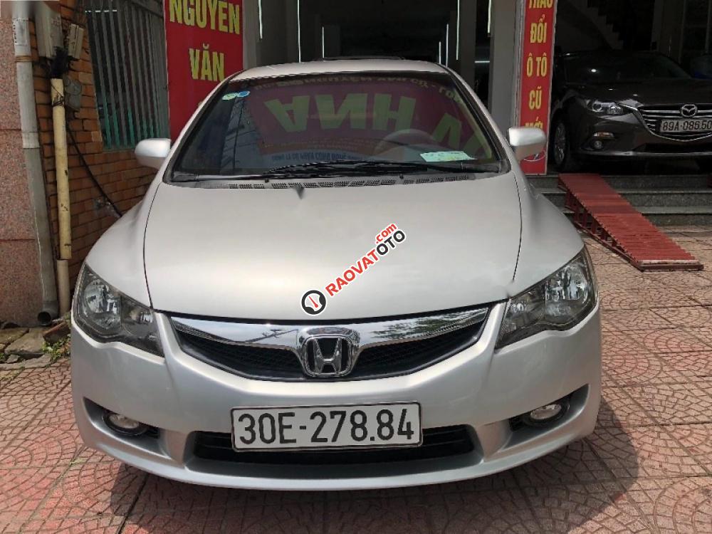 Bán xe Honda Civic 1.8 sản xuất 2010, màu bạc số tự động, giá chỉ 439 triệu-1