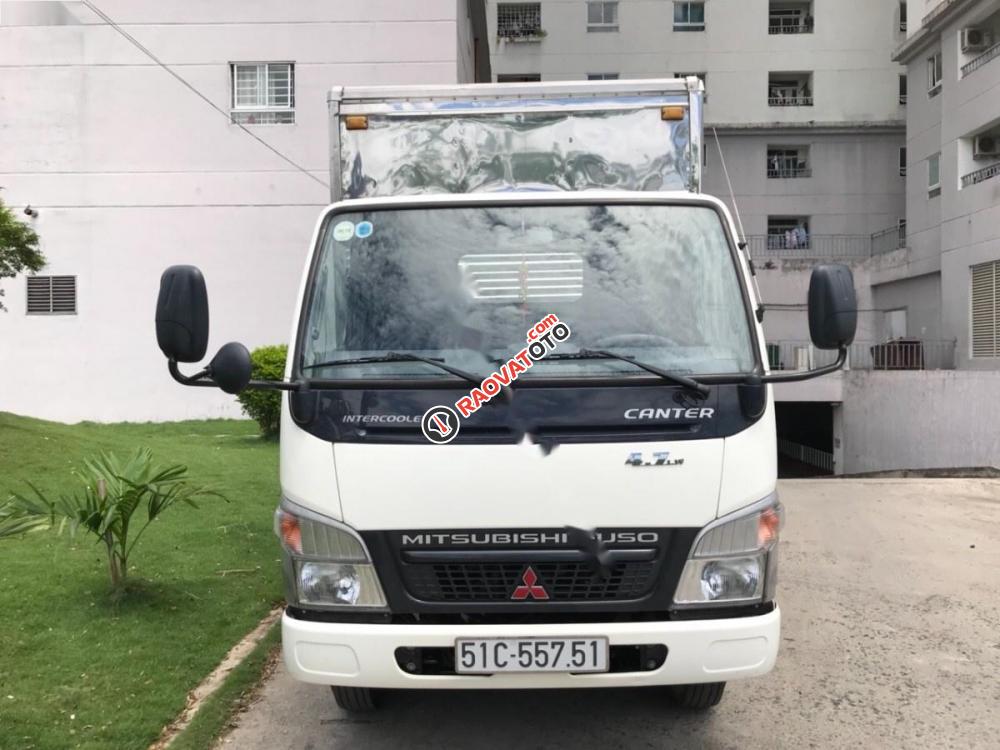 Cần bán xe Fuso Canter 4.7LW đời 2015, màu trắng như mới-8