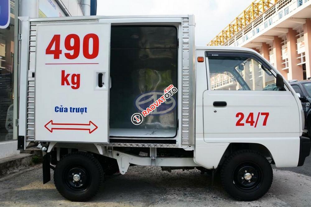 Bán xe tải Suzuki 490kg thùng kín – Cửa trượt, nhập khẩu linh kiện-2