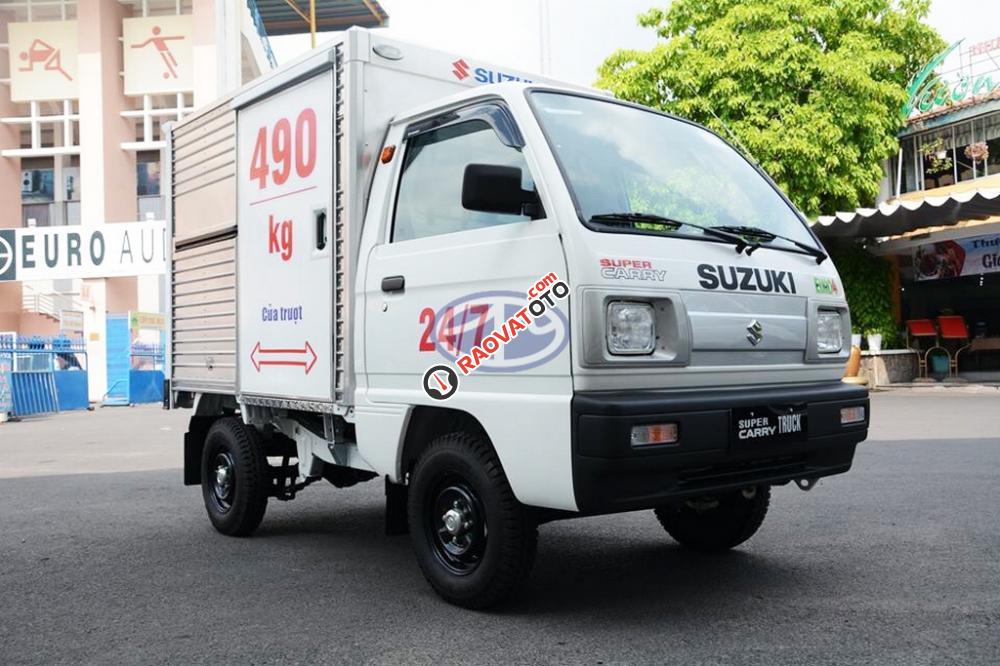 Bán xe tải Suzuki 490kg thùng kín – Cửa trượt, nhập khẩu linh kiện-3