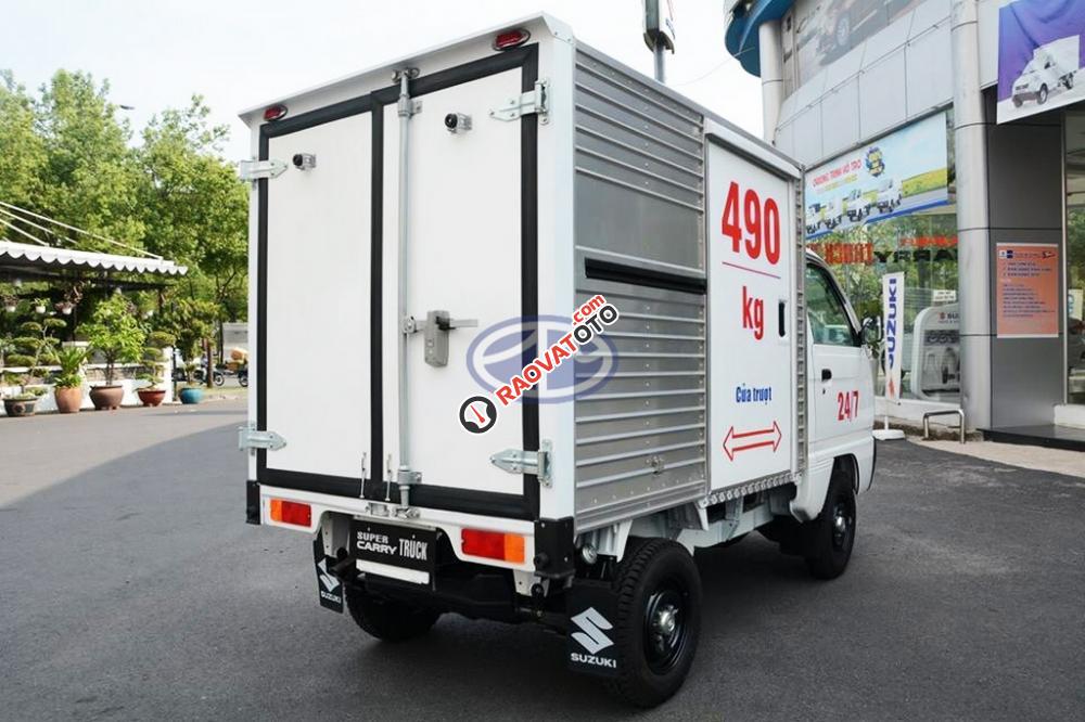 Bán xe tải Suzuki 490kg thùng kín – Cửa trượt, nhập khẩu linh kiện-1