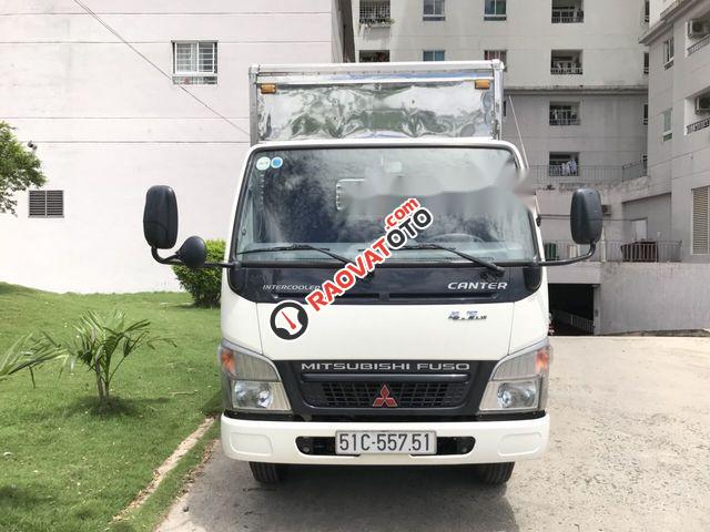 Cần bán lại xe Fuso Canter 2015, màu trắng như mới, 475tr-0