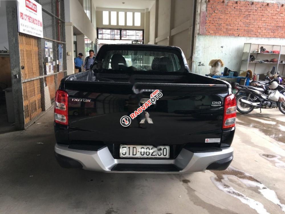 Bán ô tô Mitsubishi Triton GLS 2016, màu đen, nhập khẩu nguyên chiếc như mới-3