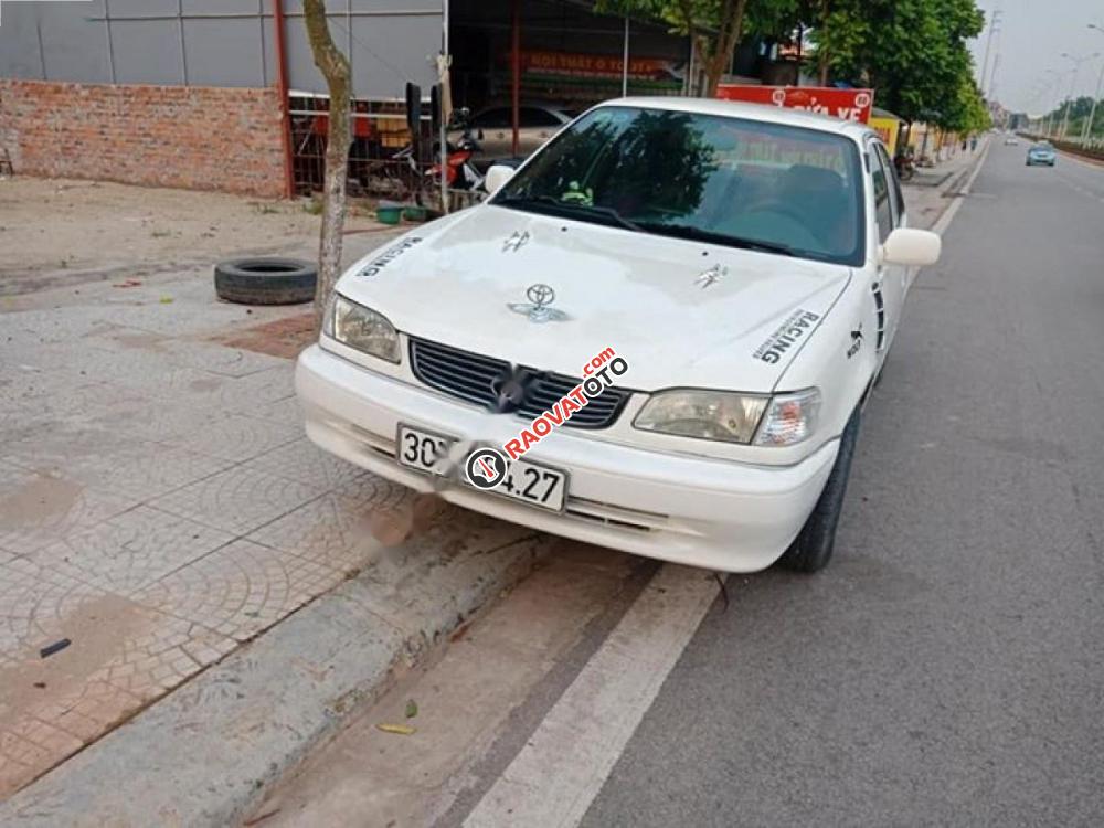 Bán Toyota Corolla 1.3MT sản xuất năm 2001, màu trắng-8