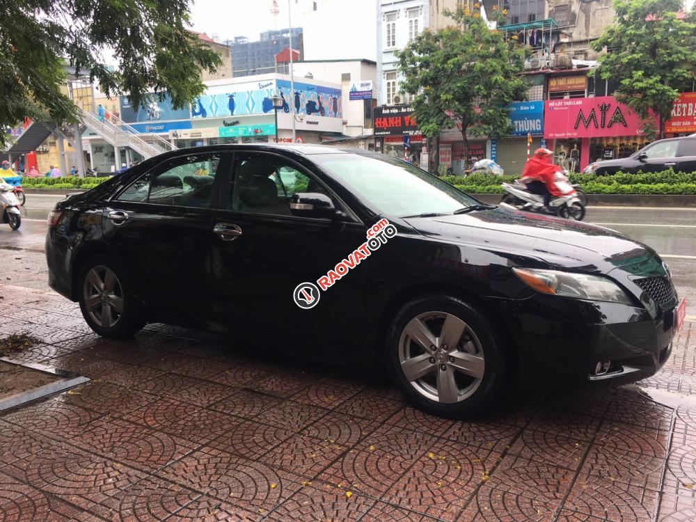Cần bán xe Toyota Camry SE sản xuất 2008 màu đen, xe nhập khẩu chính hãng-0