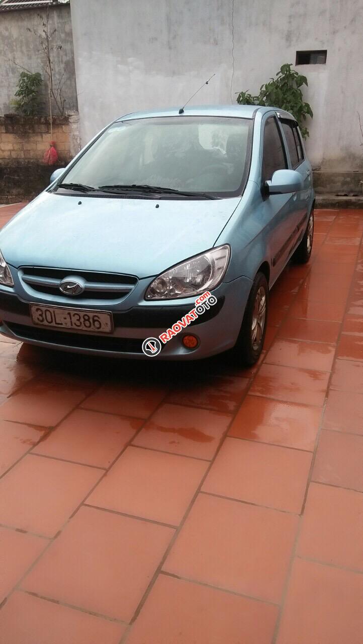 Bán xe Hyundai Getz 1.1 sản xuất năm 2008, màu xanh lam, nhập khẩu nguyên chiếc-5