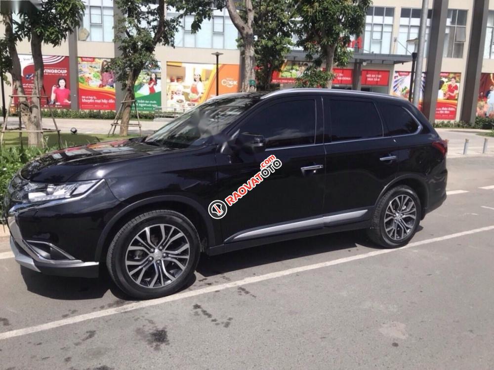 Bán Mitsubishi Outlander GLS năm sản xuất 2016, màu đen, xe nhập-8