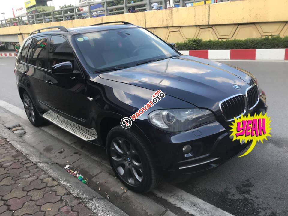 Bán xe BMW X5 3.0 máy dầu đời 2007, màu đen, xe nhập-2