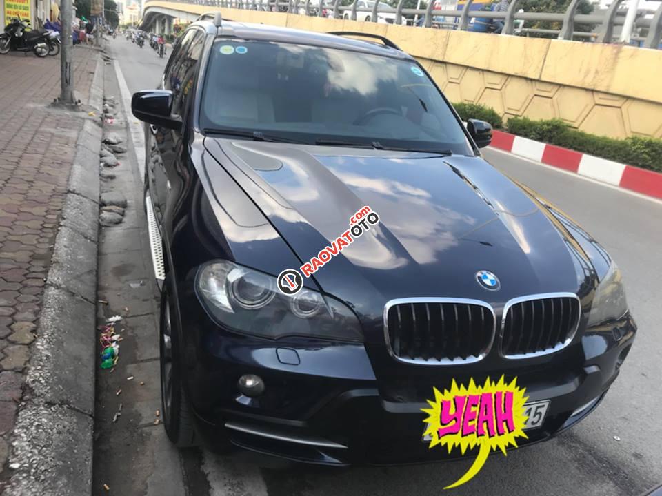 Bán xe BMW X5 3.0 máy dầu đời 2007, màu đen, xe nhập-5