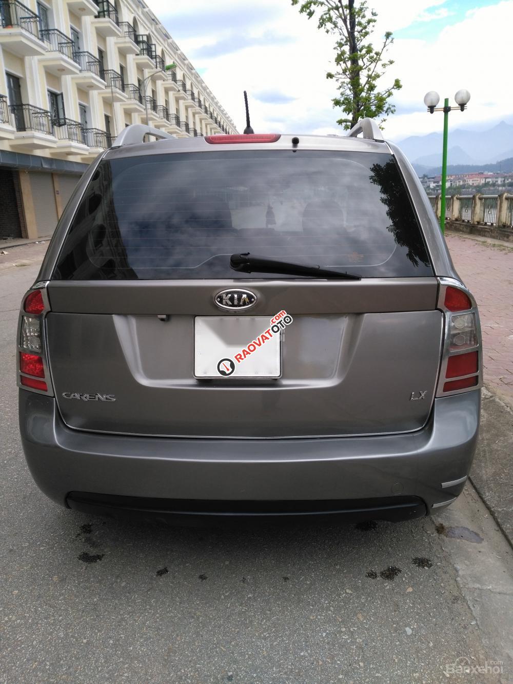 Bán xe Kia Carens LX đời 2010, màu xám (ghi)-0