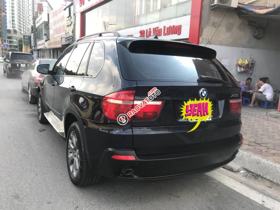 Bán xe BMW X5 3.0 máy dầu đời 2007, màu đen, xe nhập-9