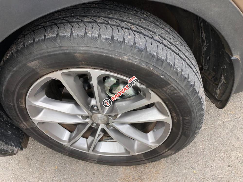 Bán xe Hyundai Santa Fe 2.2L 4WD năm 2017, màu nâu-9