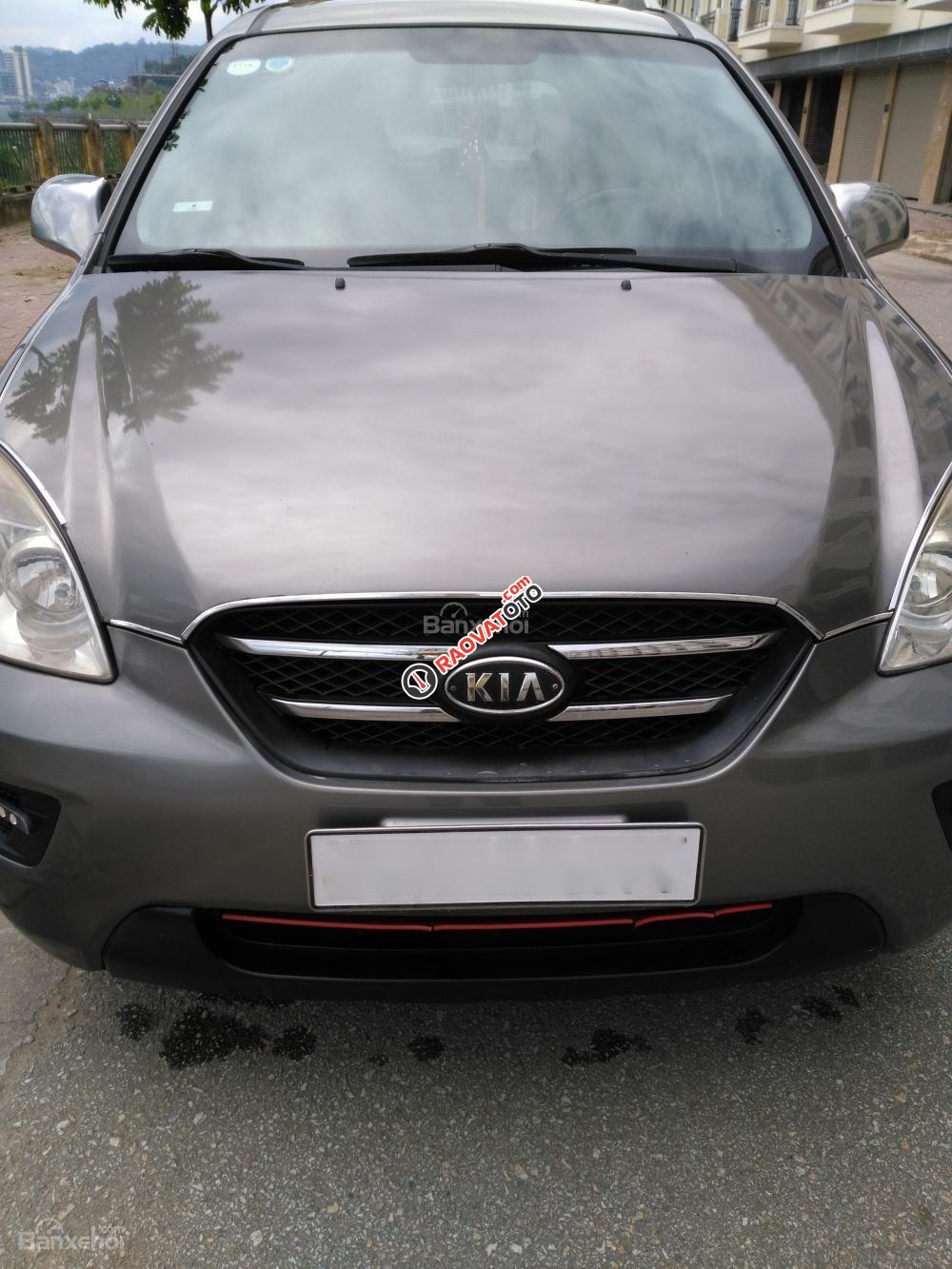 Bán xe Kia Carens LX đời 2010, màu xám (ghi)-1