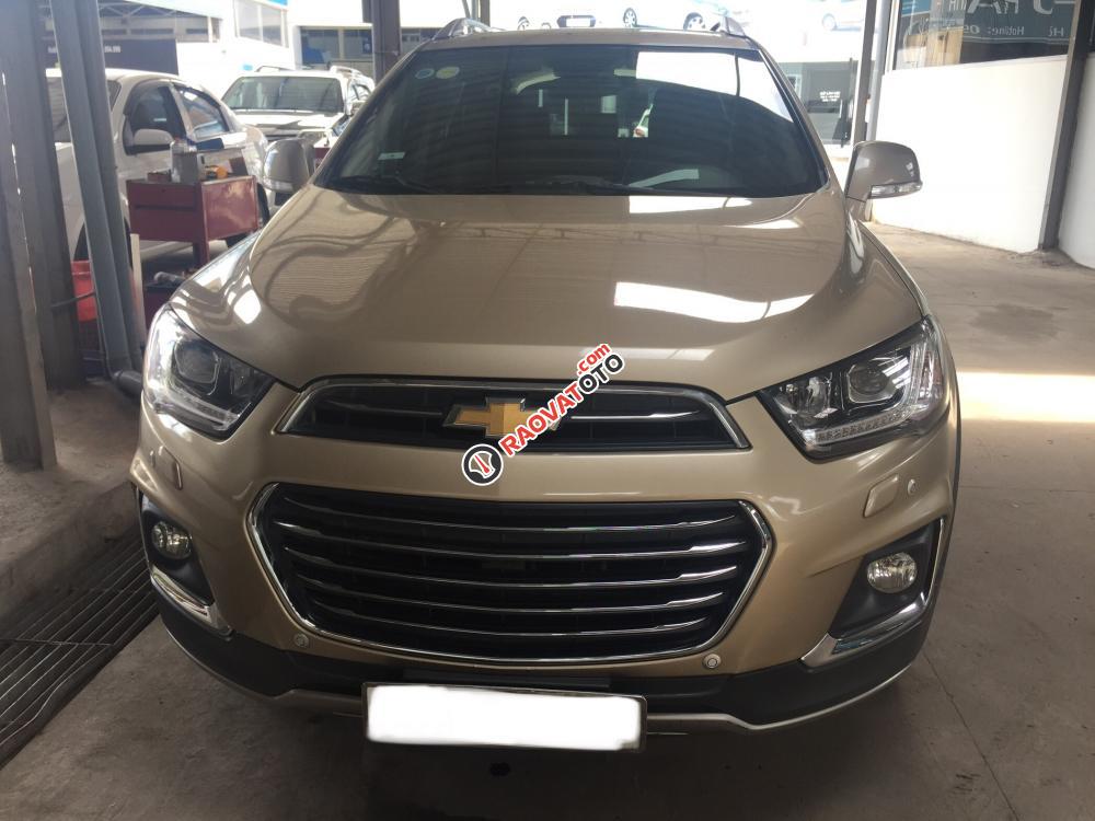 Bán Chevrolet Captiva Revv 2.4 2016, màu vàng cát, giá TL, hỗ trợ góp-6