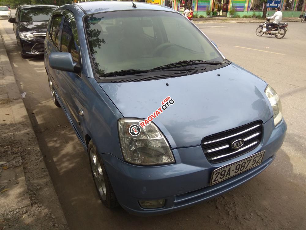 Cần bán xe Kia Morning bản đủ sLx năm 2006, màu xanh lam, xe nhập-7