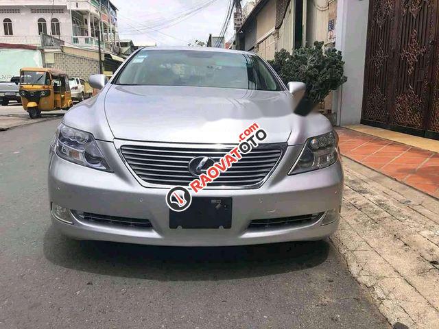 Bán xe Lexus LS 460L năm sản xuất 2009, màu bạc-3