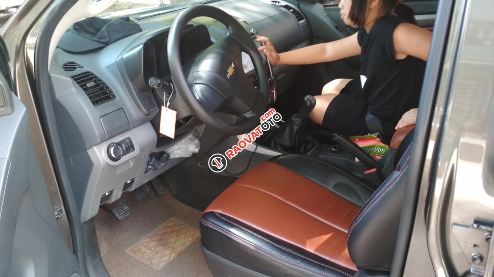 Cần bán xe Chevrolet Colorado LT 2 cầu đời 2017, màu nâu, nhập khẩu nguyên chiếc-1