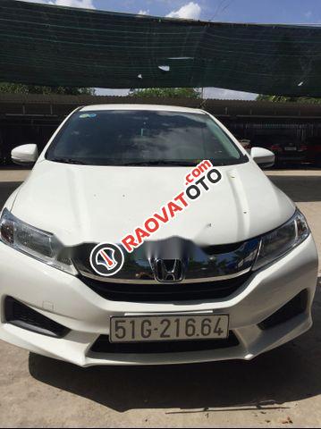 Bán xe Honda City MT đời 2016, màu trắng chính chủ-1