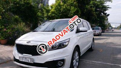 Bán Kia Sedona DATH cao cấp 2016 màu trắng-1