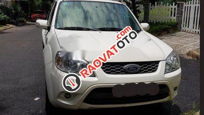 Bán xe Ford Escape XLS đời 2011, màu trắng giá rẻ-0