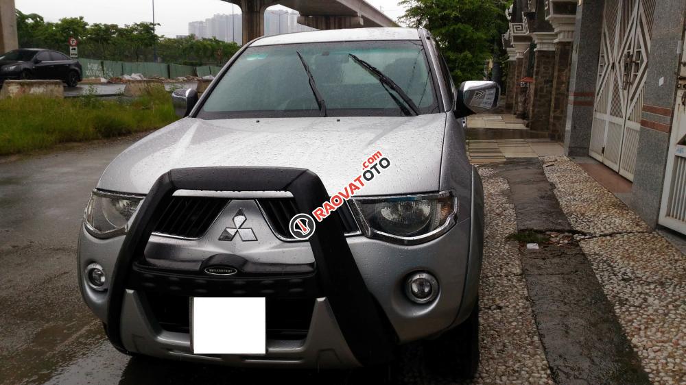 Bán xe Mitsubishi Triton GLS đời 2009, màu bạc, nhập khẩu nguyên chiếc-1