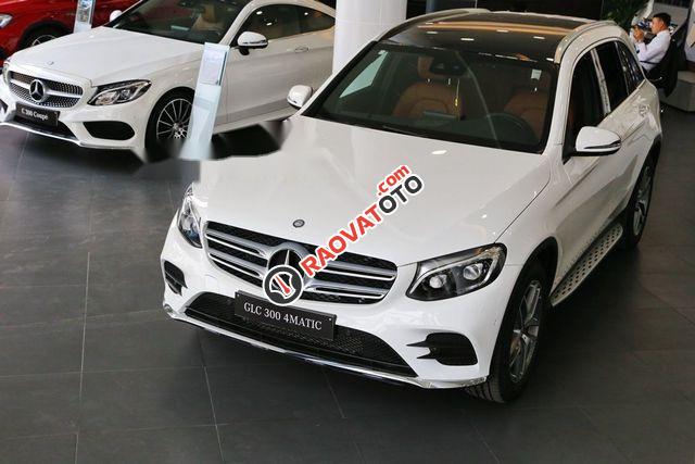 Bán Mercedes GLC 300 4Matic đời 2018, màu trắng, nhập khẩu nguyên chiếc-2