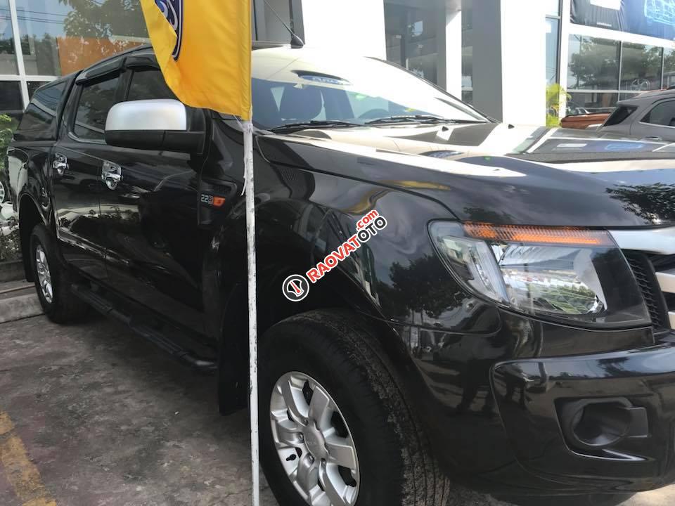 Bán xe Ford Ranger XLS 4X2 MT năm 2014, màu đen, nhập khẩu, lh: 0918889278-4