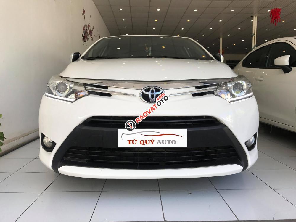 Bán xe Toyota Vios G 1.5AT 2016 - màu trắng-0