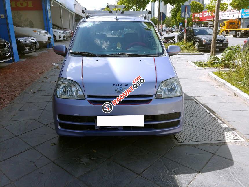 Bán xe Daihatsu Charade sx 2007, màu tím, nhập khẩu giá cạnh tranh-0