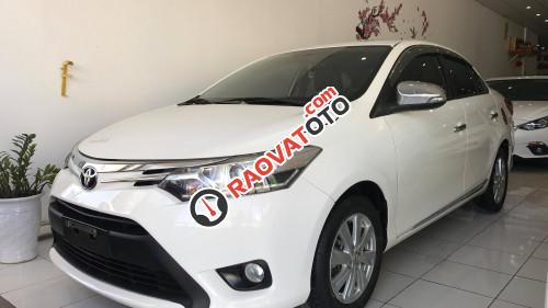 Tứ Quý Auto bán Toyota Vios G 1.5 AT sản xuất 2016, màu trắng-2