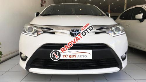 Tứ Quý Auto bán Toyota Vios G 1.5 AT sản xuất 2016, màu trắng-0