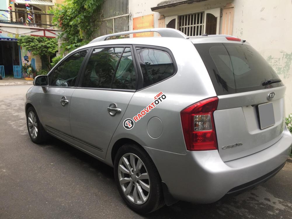 Bán Kia Carens SX 2014 tự động, bản full màu bạc, cửa sổ trời-2