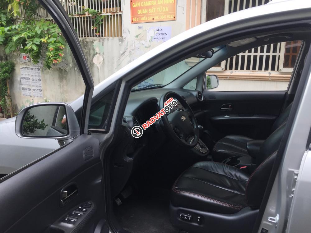 Bán Kia Carens SX 2014 tự động, bản full màu bạc, cửa sổ trời-1