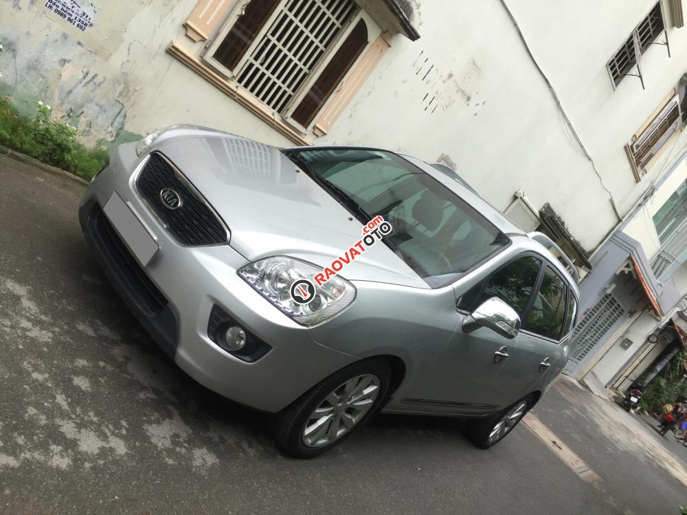 Bán Kia Carens SX 2014 tự động, bản full màu bạc, cửa sổ trời-8