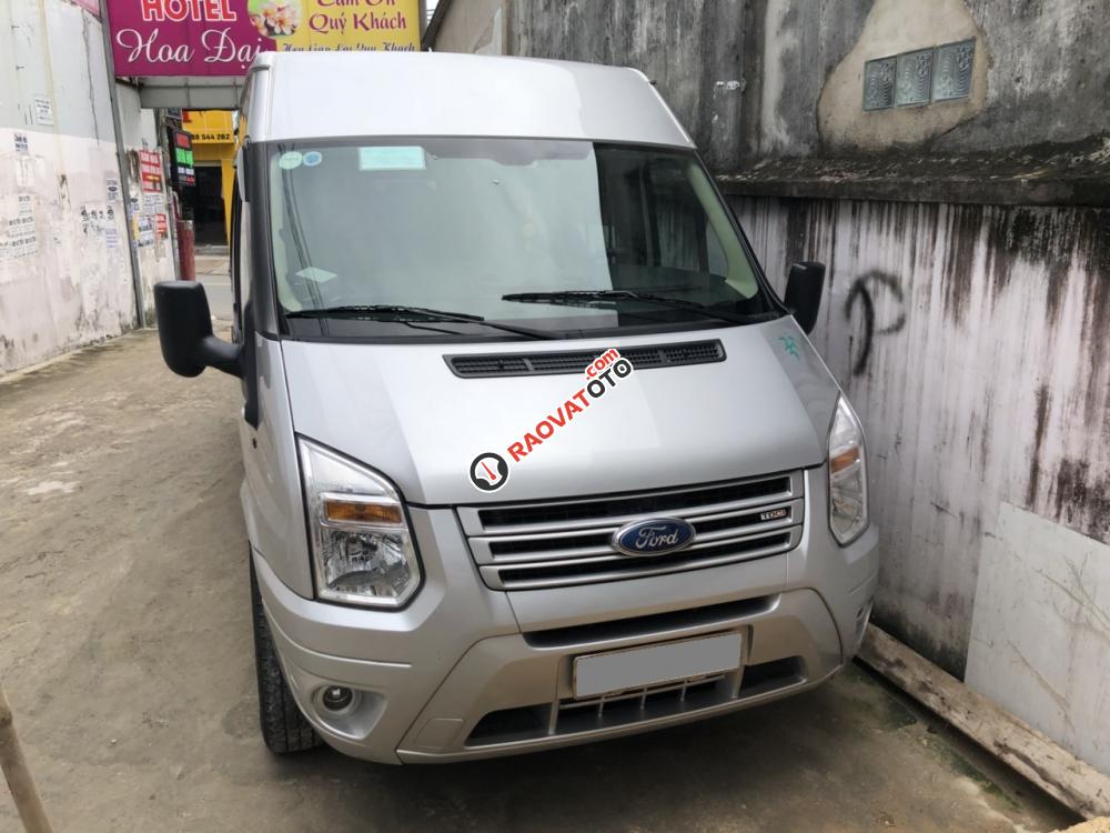 Cần bán xe Ford Transit 2017 đăng ký 2018 màu bạc-1