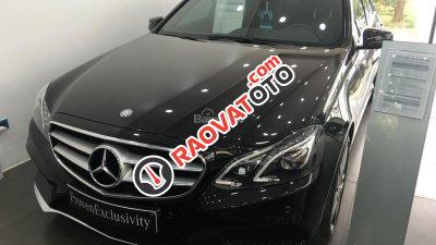 Bán Mercedes E250 AMG 2016, màu đen-0