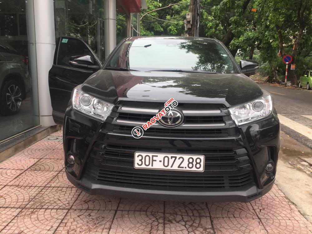 Bán xe Toyota Highlander LE năm 2017, màu đen, nhập khẩu, tên tư nhân-12