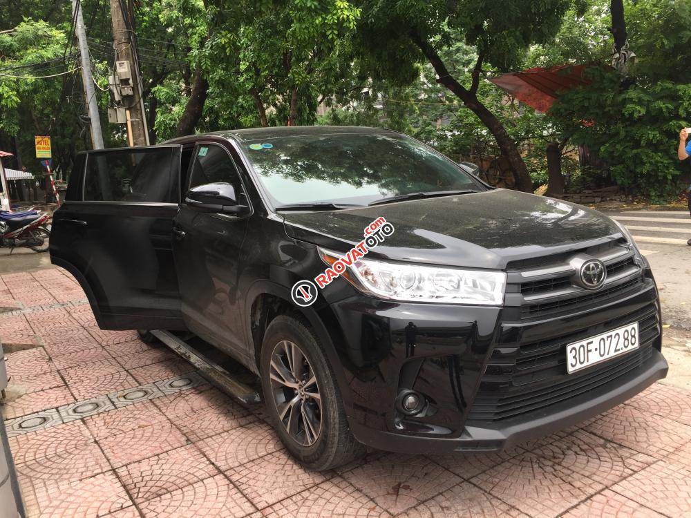 Bán xe Toyota Highlander LE năm 2017, màu đen, nhập khẩu, tên tư nhân-9