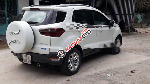 Bán Ford EcoSport 1.5 AT Titanium SX năm 2014, màu trắng -1