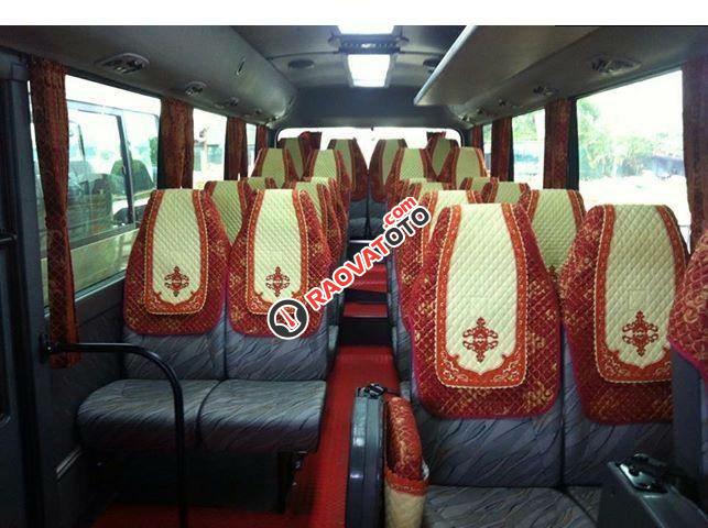 Bán ô tô Hyundai County Limousine 3 cục sản xuất năm 2015, màu trắng-1