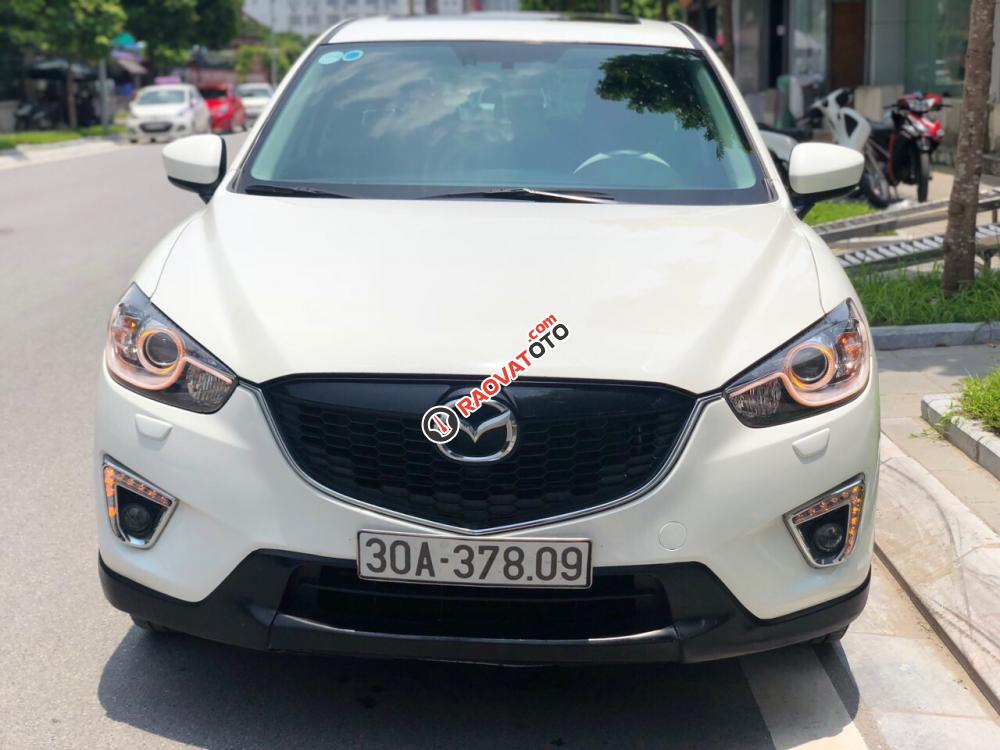 Bán Mazda CX5 sản xuất 2014, màu trắng bản 2.0, LH 0985102300 - 0942596555-11