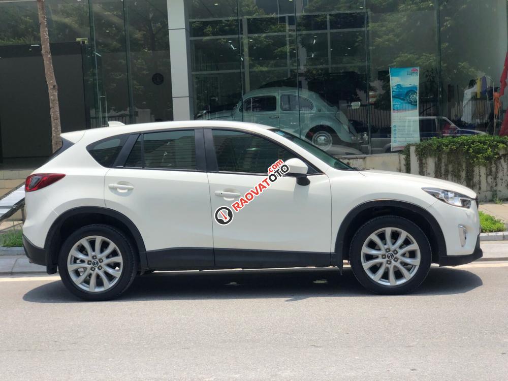 Bán Mazda CX5 sản xuất 2014, màu trắng bản 2.0, LH 0985102300 - 0942596555-7